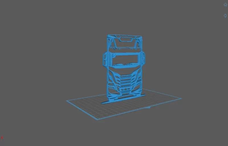 Truck - Scania Wall Art - Model preview 2