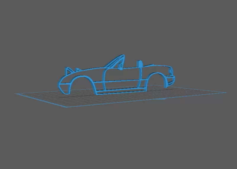 Mazda - MX 5 Wall Art - Model preview 1