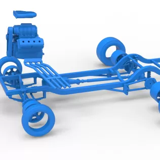 Chassis of Gasser Version 3 Scale 1:25 - Model thumbnail 14