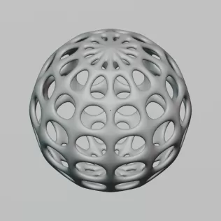 sphere ball - Model thumbnail 3