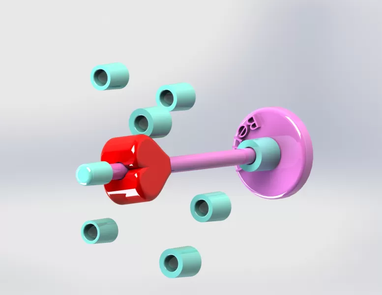 Berlin Tower Construction Set with Heart - Model preview 12