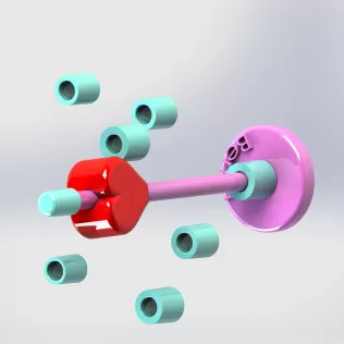 Berlin Tower Construction Set with Heart - Model thumbnail 12