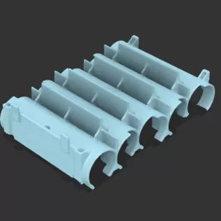 DeWALT 18V 5Ah Battery 3D Scan STL for 3d print - Model thumbnail 8