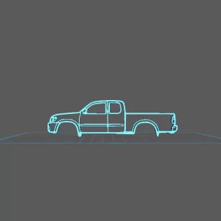 Toyota - Tundra 2000 Wall Art