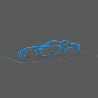 Aston Martin - DBS Superleggera Wall Art