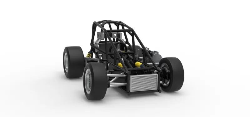 Three Quarter Midget Base Scale 1:25 - Model preview 26