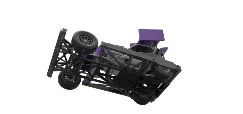 New Zealand Superstock car Version 4 Scale 1:25 - Model preview 3