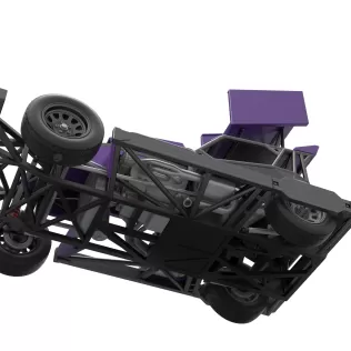 New Zealand Superstock car Version 4 Scale 1:25 - Model thumbnail 3