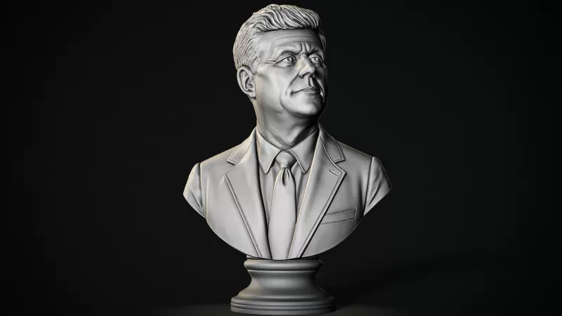 John F. Kennedy #RoZ - Model preview 8