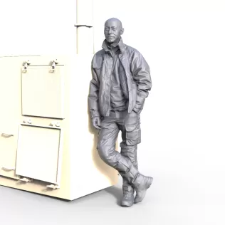 Figure for ship model tug