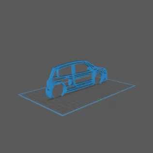 Renault - Clio 3 V6 Wall Art - Model thumbnail 1