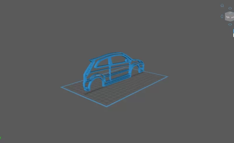 Ford - Fiesta ST 150 2005 Wall Art - Model preview 2
