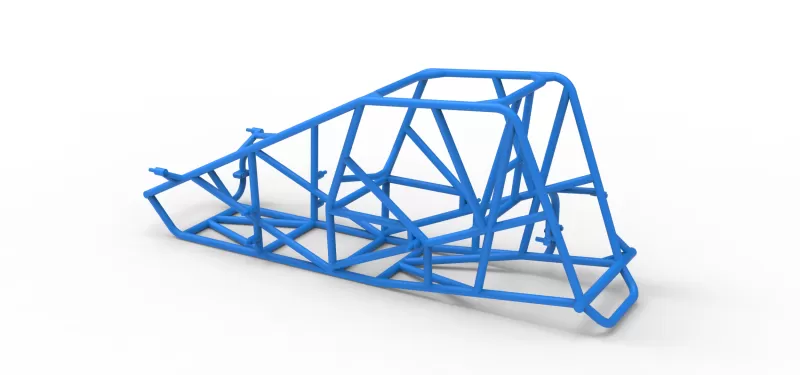 Frame of Silver Crown Car Scale 1:25 - Model preview 9