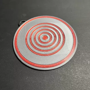 1982 Tron Disc Christmas Tree Ornament - Model thumbnail 10