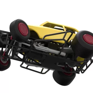 Super rod Version 2 while turning Scale 1:25 - Model thumbnail 3