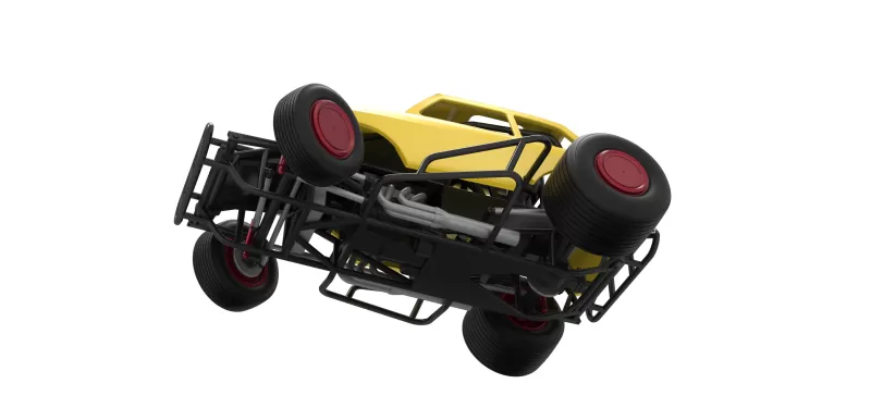 Super rod Version 2 while turning Scale 1:25 - Model preview 3