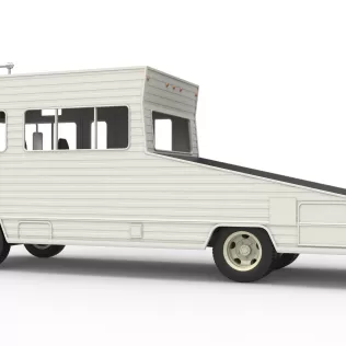 Vintage Transporter truck for Race car Version 7 Scale 1:25 - Model thumbnail 20
