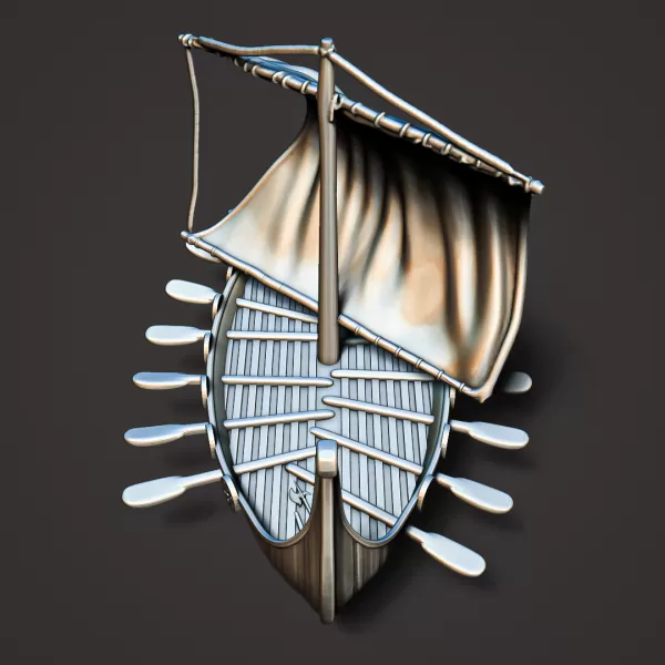 Viking Drakkar #RoZ - Model preview 9