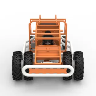 Racing Combine Harvester Base Scale 1:25 - Model thumbnail 8