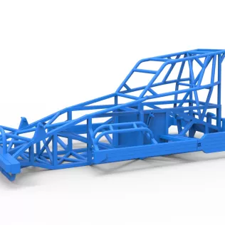Frame of New Zealand Superstock car Version 4 Scale 1:25