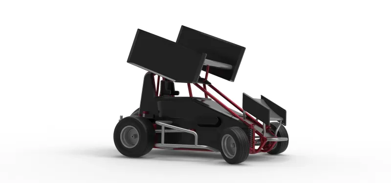 New Zealand Minisprint while turning Scale 1:25 - Model preview 25