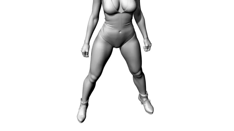 CR 7 Lady - Model preview 5