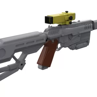Fallout Weapons Bundle - 2 Printable models - STL - Personal Use - Model thumbnail 22
