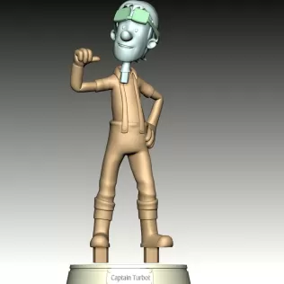 Captain Turbot Fan Art - Model thumbnail 10