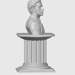 Vasil Levski 3d STL (Васил Левски) - Model thumbnail 5