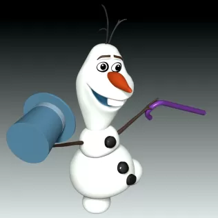 Olaf Frozen - Model thumbnail 3