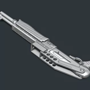 SPAS-12 Folded Stock RoZ - Model thumbnail 5