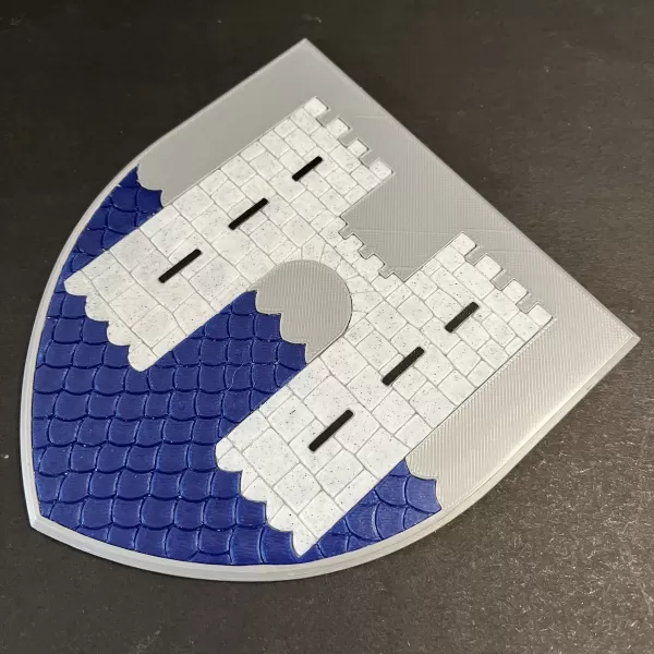 Game of Thrones Sigil of House Frey Coaster - Model preview 2