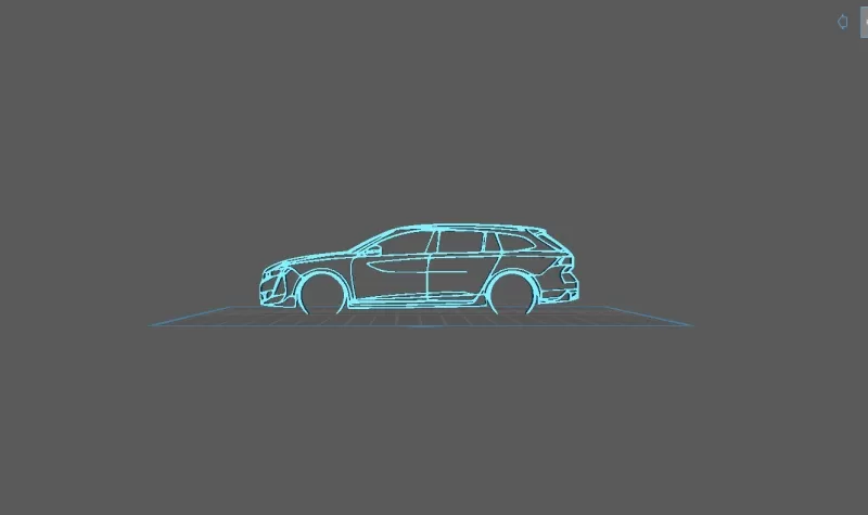 Peugeot - 508 II SW PSE Wall Art - Model preview 1