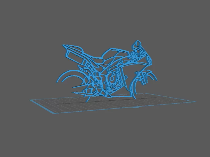 Yamaha - R1 2015 Wall Art - Model preview 2