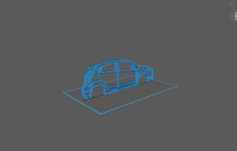 Ford - Fiesta ST 2014 Wall Art - Model preview 2
