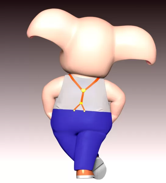 Oolong - Dragon Ball - Model preview 9