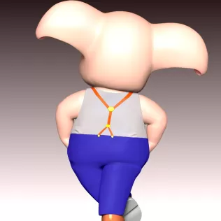 Oolong - Dragon Ball - Model thumbnail 9