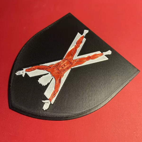 Game of Thrones Sigil of House Bolton Coaster - Model preview 2