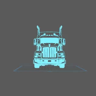 Truck - American Truck Wall Art