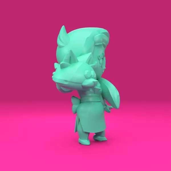 Lola (Original) - Brawl Stars - Model preview 3