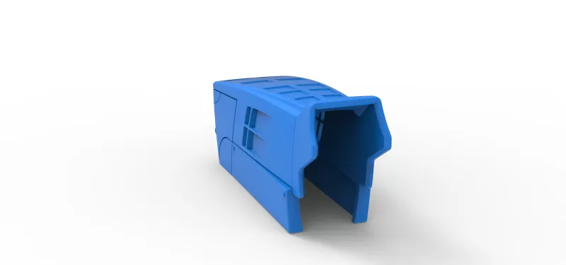 Hood of Pulling tractor Version 3 Scale 1:25 - Model preview 11