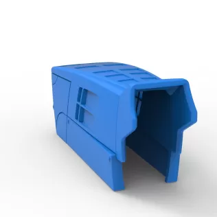 Hood of Pulling tractor Version 3 Scale 1:25 - Model thumbnail 11