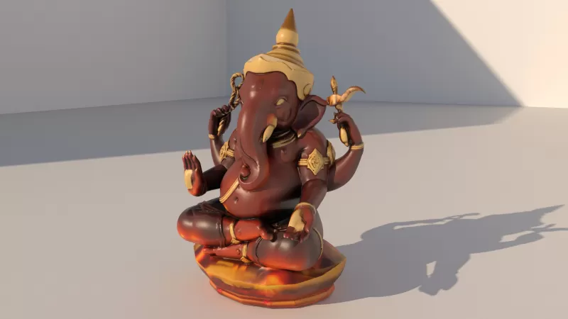 Ganesha - Model preview 2