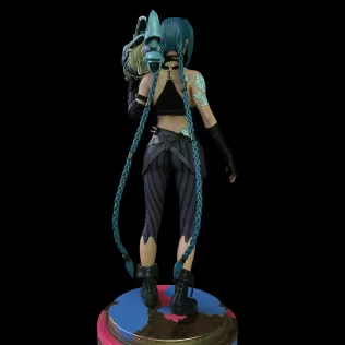 Jinx from arcane - Model thumbnail 5