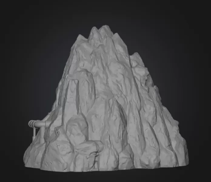 Dwarven Lava Forge STL File for 3D Print - Model preview 13