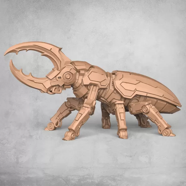 Stag Beetle Robot - Model preview 6