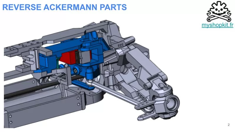 V6 JLB X HSP TRUGGY 1:8 4WS 4WD (4 WHEEL STEERING) - Model preview 2
