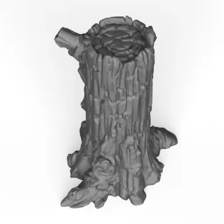 Tree Stump - Model thumbnail 4