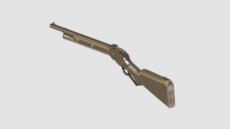 Shotgun 1887 #RoZ - Model preview 5