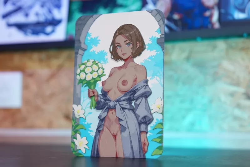 FLOWER GIRL (HueForge NSFW) - Model preview 1